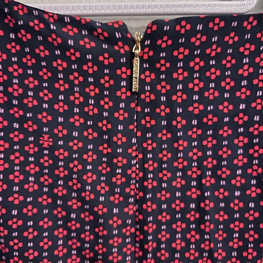 Tory Burch Purple Midi Dress